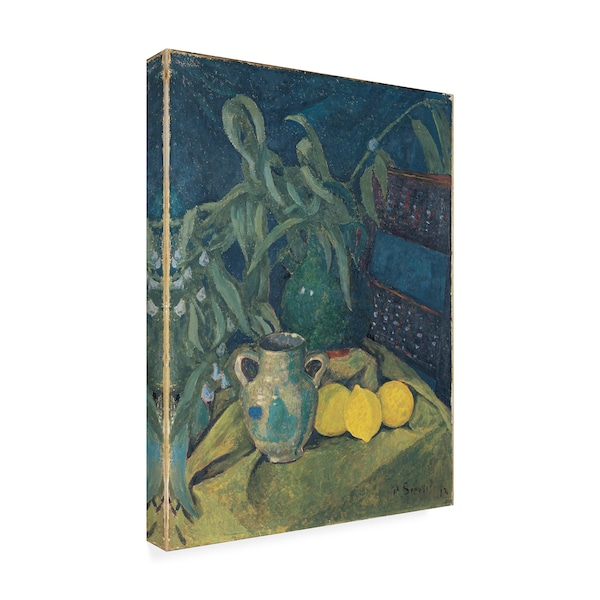 Paul Serusier 'Synchrony In Green' Canvas Art,24x32